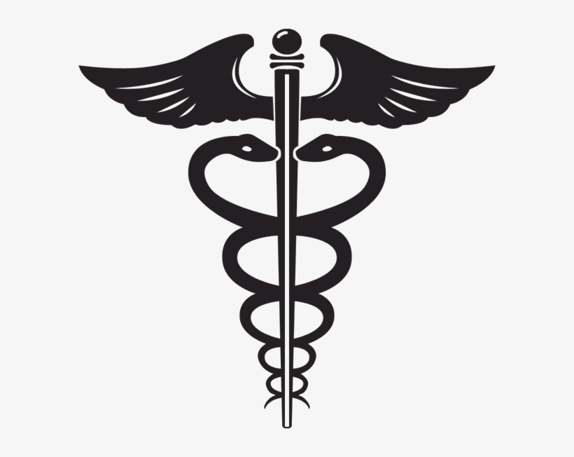 820x652 Medical Symbol With Two Snakes And Large Wings
