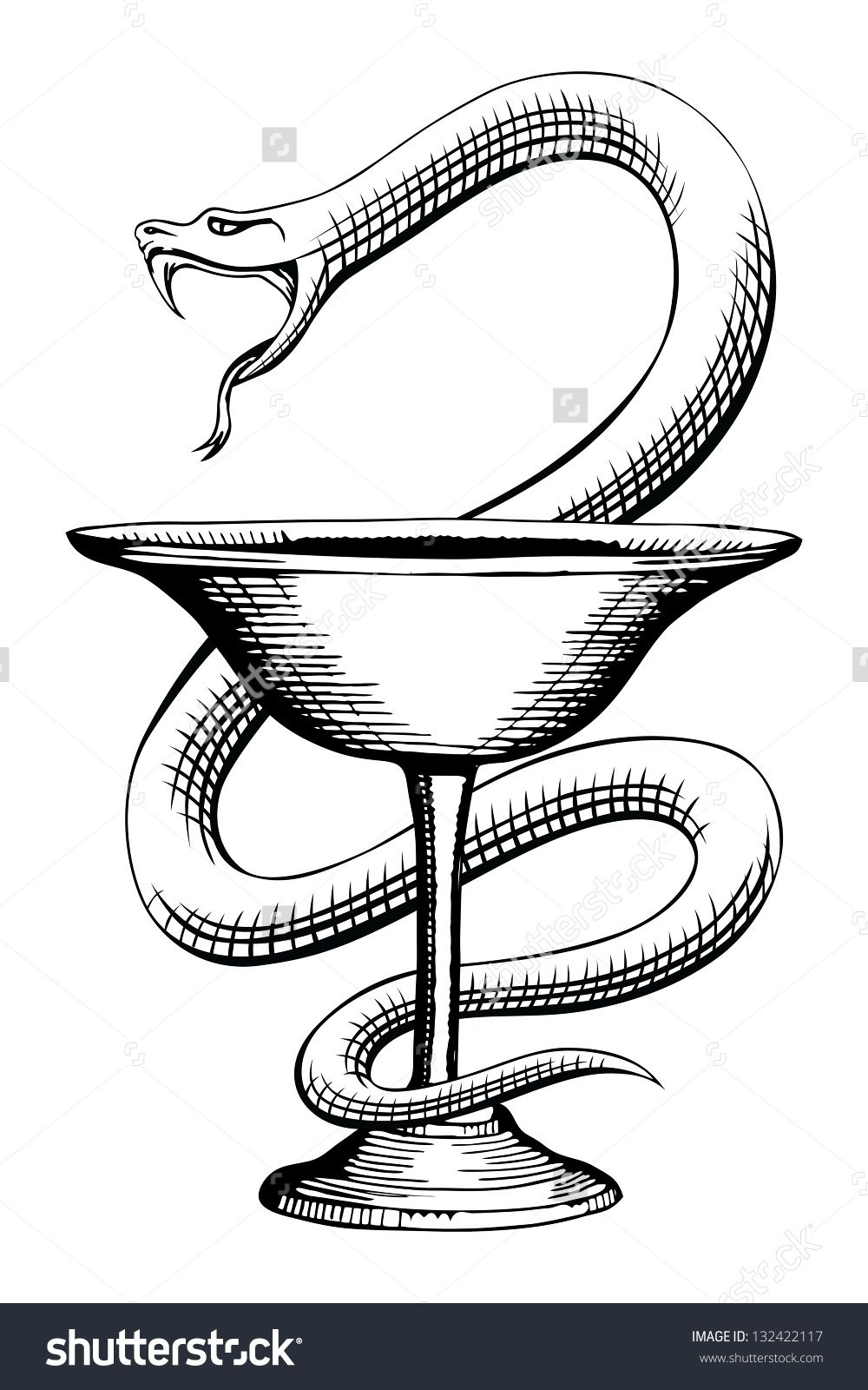 1000x1600 Pharmacy Snake And Cup Medical Symbol Is A Vintage Style