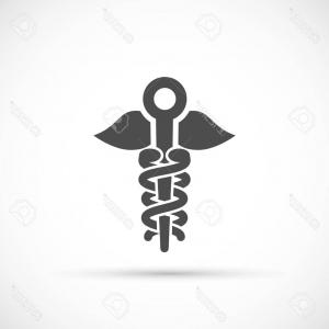 300x300 Royalty Free Stock Images Caduceus Medical Icon Heakth Care Symbol