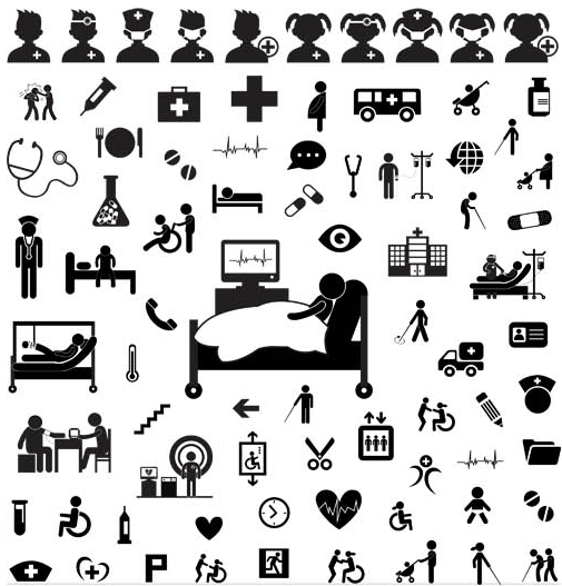 505x527 Medical Icons Free Vector Material Free Download