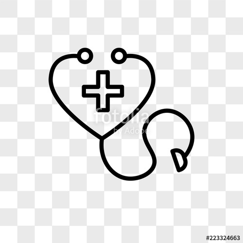 500x500 Medical Vector Icon Isolated On Transparent Background, Medical
