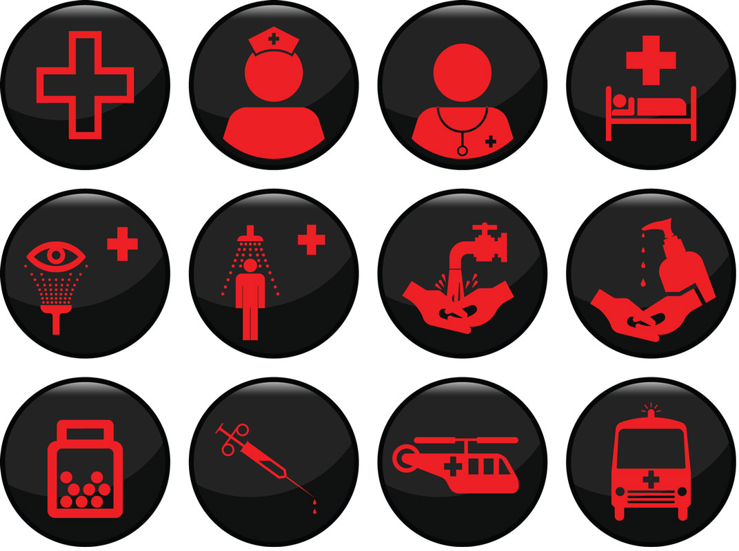 1072x800 Dark Medical Icons Vector Vector Graphics Blog