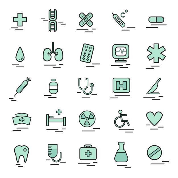 626x626 Illustration Of Medical Icon Vector Free Download