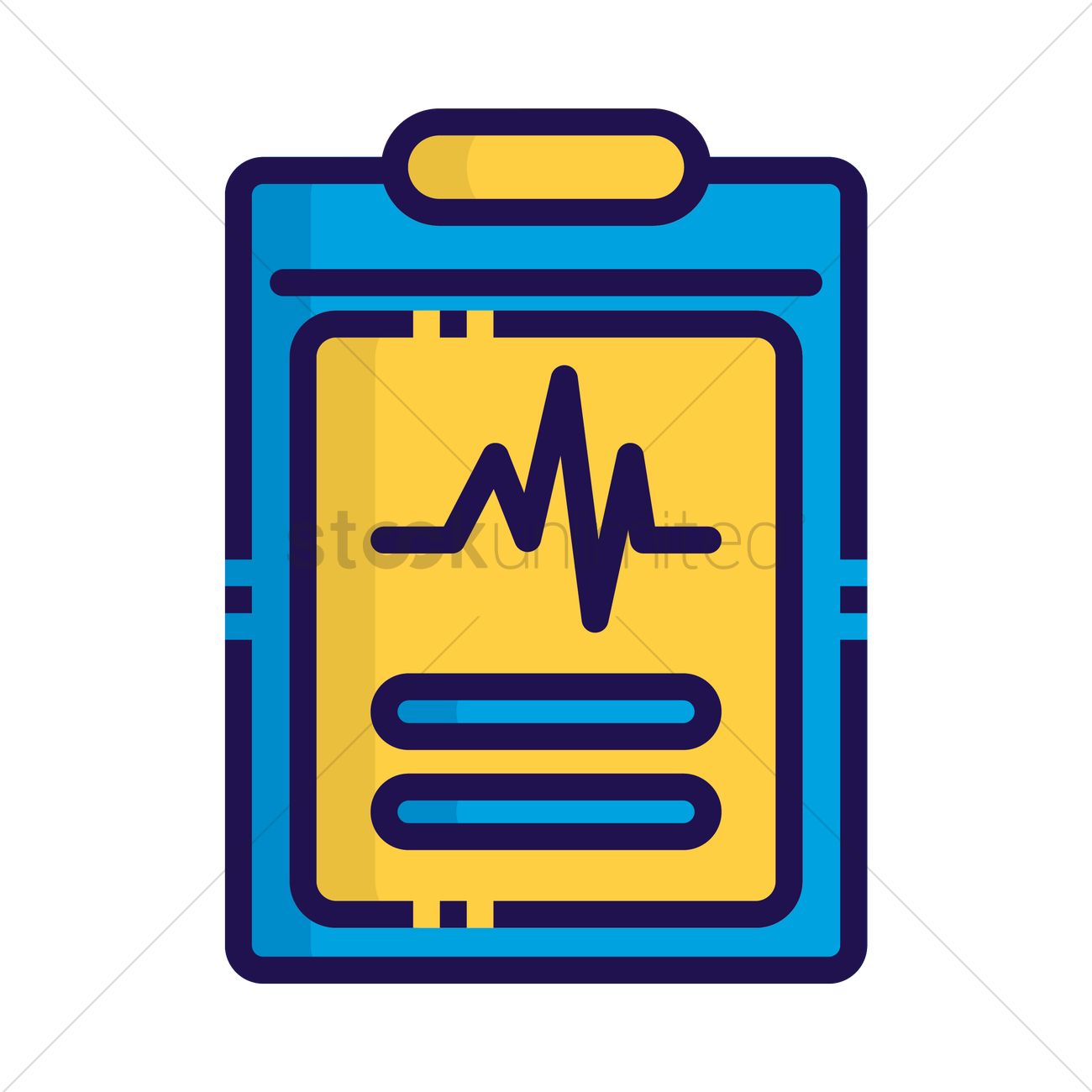 1300x1300 Medical Record Icon Vector Image