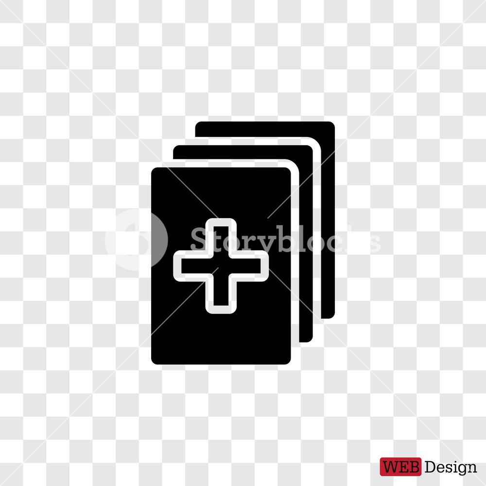 1000x1000 Medical Records Icon Royalty Free Stock Image