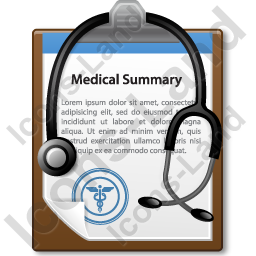 256x256 Medical Report Icon, Icons