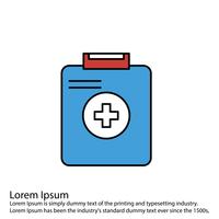 200x200 Medical Report Icon Free Vector Art