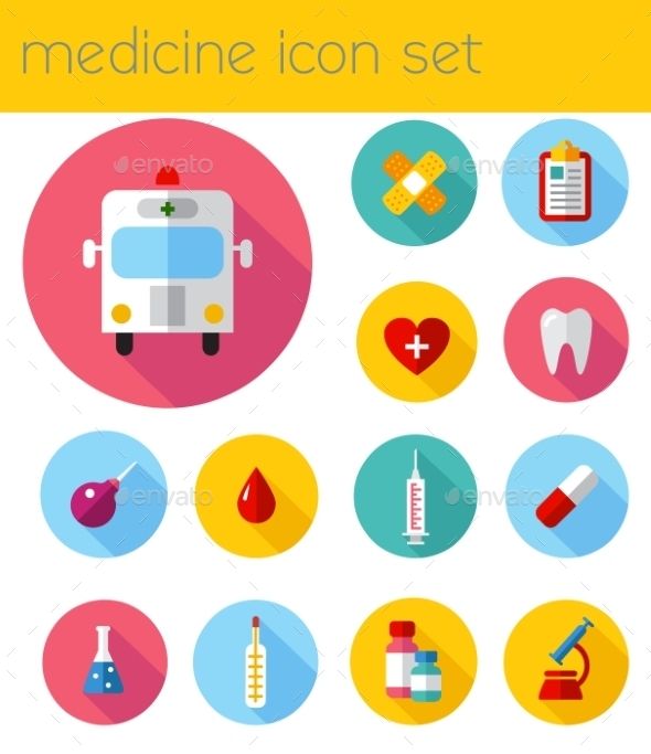 590x683 Flat Health Care And Medical Research Icon Set Fonts Logos Icons