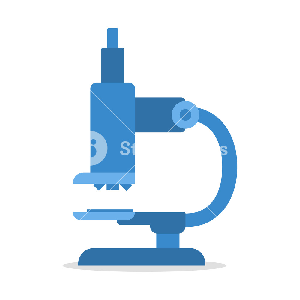 1000x1000 Microscope Icon Equipment For The Medical Research Royalty Free