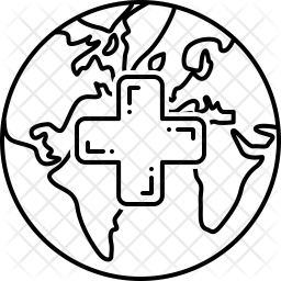 256x256 Global Medical Services Icon Of Line Style