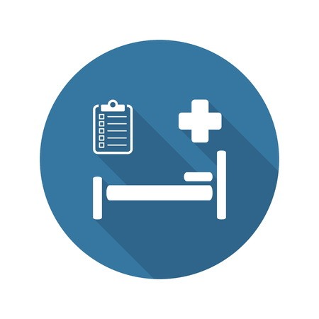 450x450 Hospital Care And Medical Services Icon Flat Design Isolated