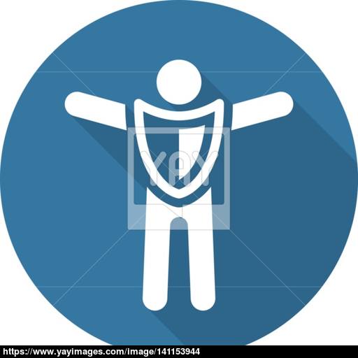 512x512 Life Insurance And Medical Services Icon Flat Design Long Shad