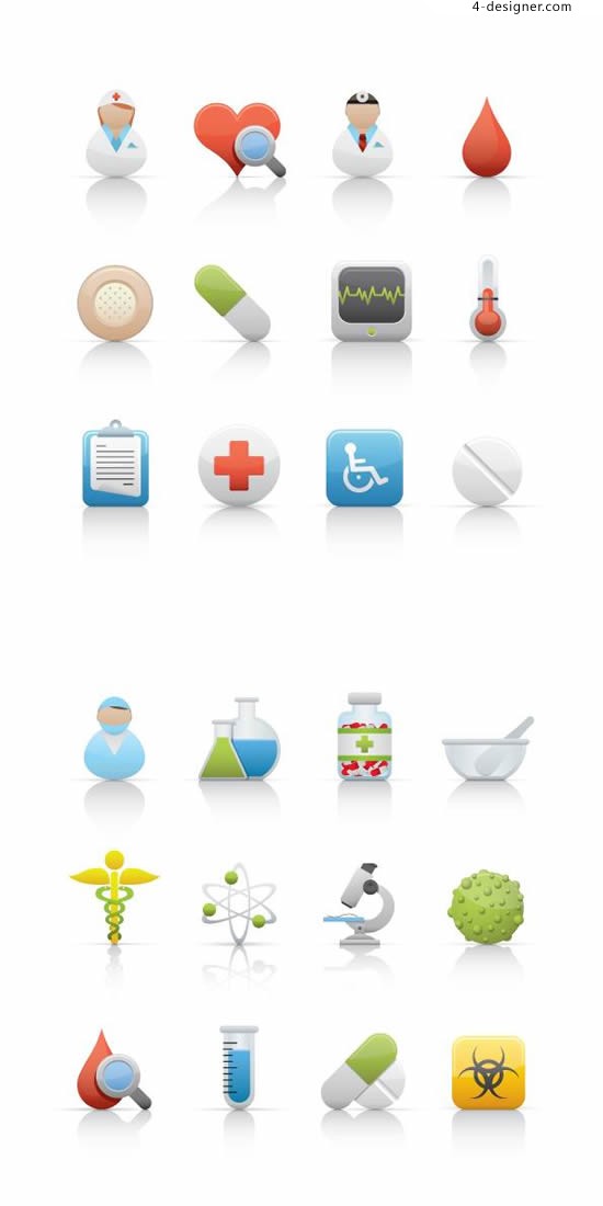 550x1100 Designer Medicare Drug Application Icon Vector Material