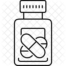 256x256 Medication Icon Of Line Style