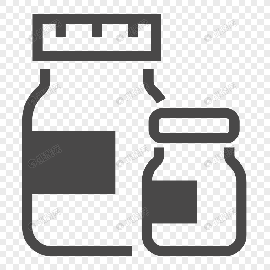 860x860 Two Medicine Bottle Icon Png Image Picture Free Download