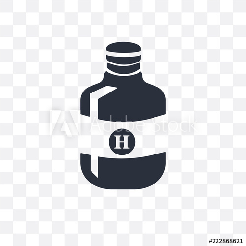 500x500 Syrup Medicine Bottle Icon Isolated On Transparent Background