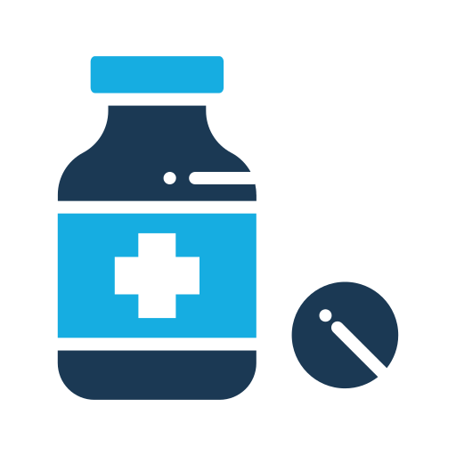 512x512 Medicine, Medical, Bottle, Pills Icon Free Of Medical Flat Color