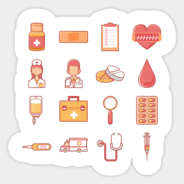 630x630 Hospital And Medicine Icon Set