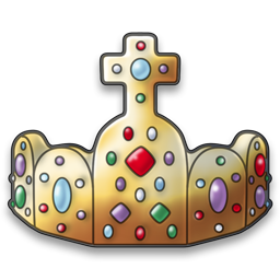 256x256 Medieval Icon Crown Iconset Fixicon