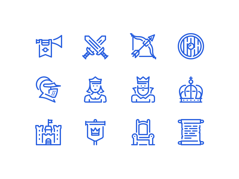 800x600 Medieval Icons