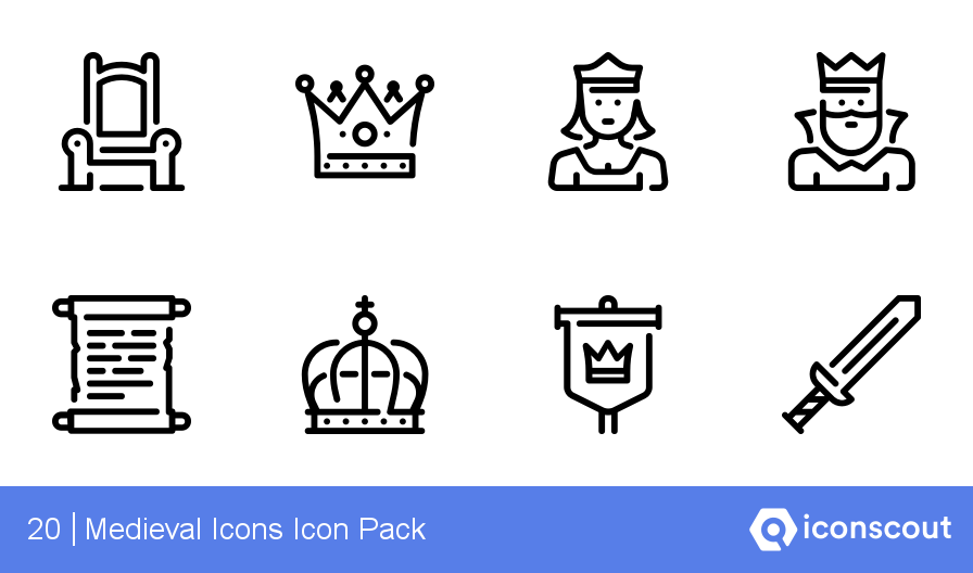 896x528 Download Medieval Icons Icon Pack