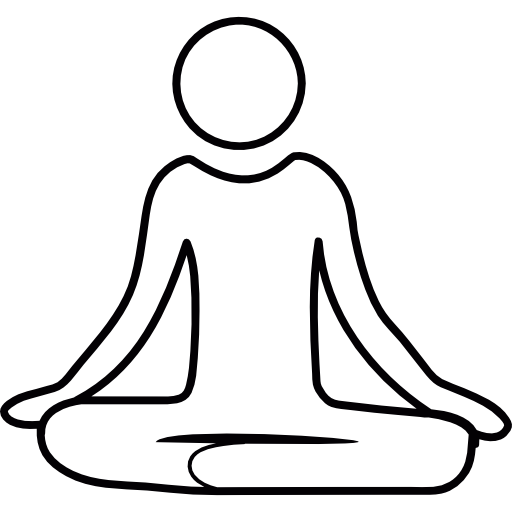 512x512 Meditation Yoga Posture Icons Free Download