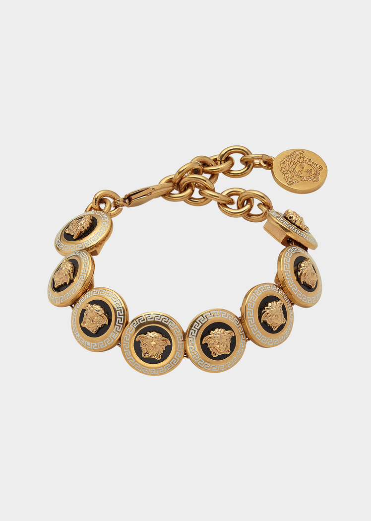 748x1050 Enamel Medusa Icon Bracelet For Women Uk Online Store