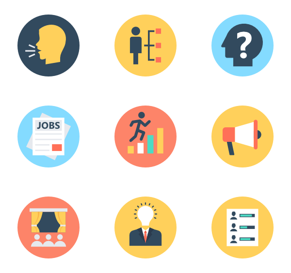 600x564 Web Meeting Icon Packs