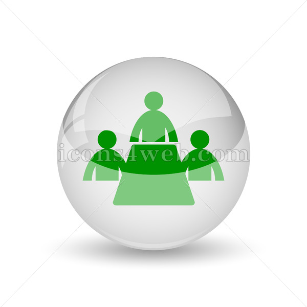 600x600 Meeting Room Glossy Icon Meeting Room Glossy Button