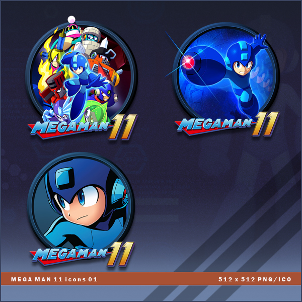 600x600 Mega Man Icons