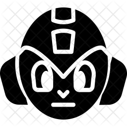 256x256 Megaman Icon Of Glyph Style