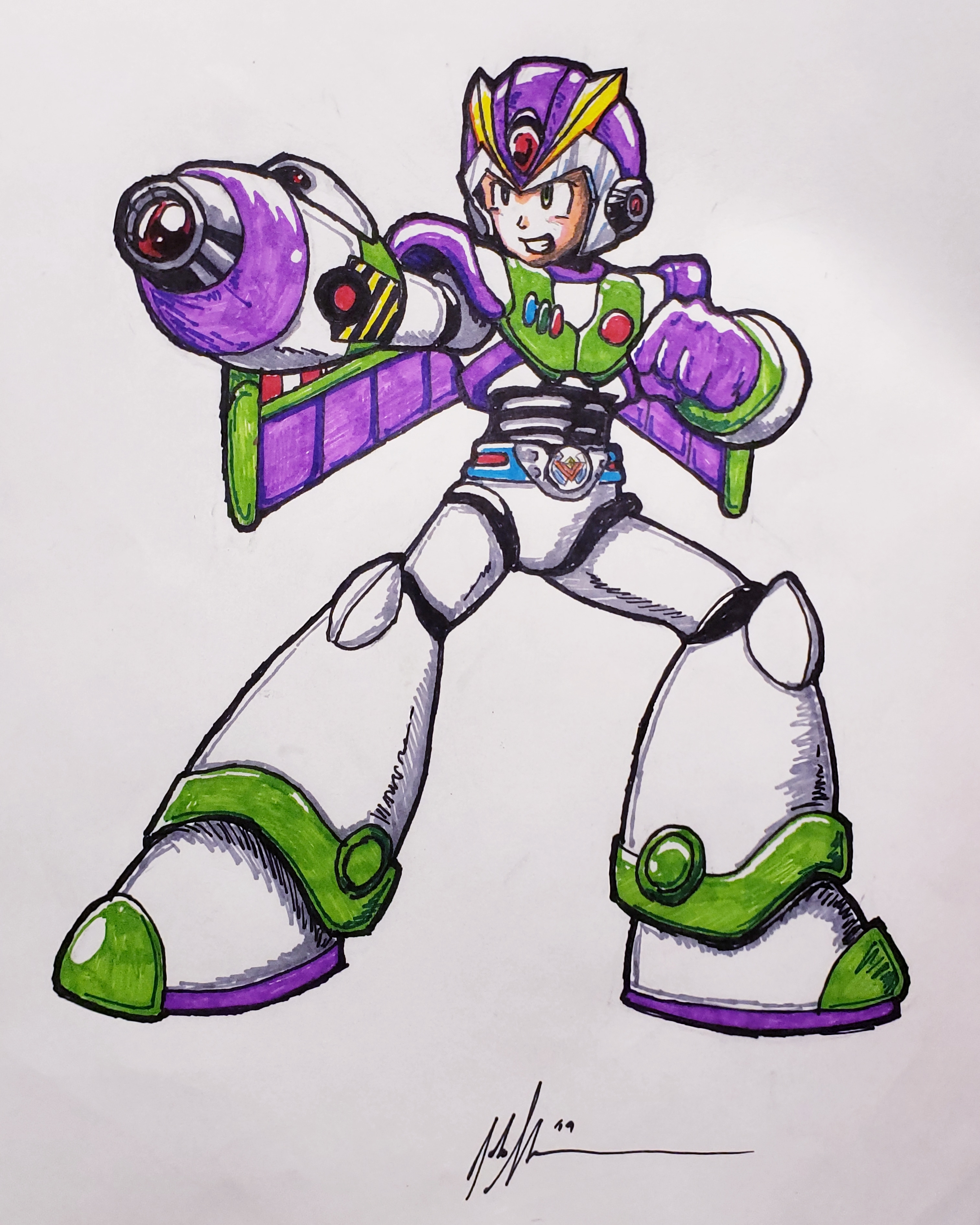 3024x3780 Megaman X Lightyear Armor I Had A Cool Idea Today To Mash