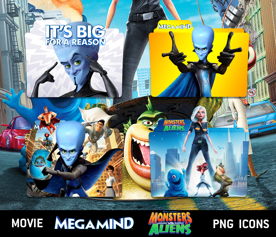 966x828 Megamind And Monsters Vs Aliens Icon Folder Pack