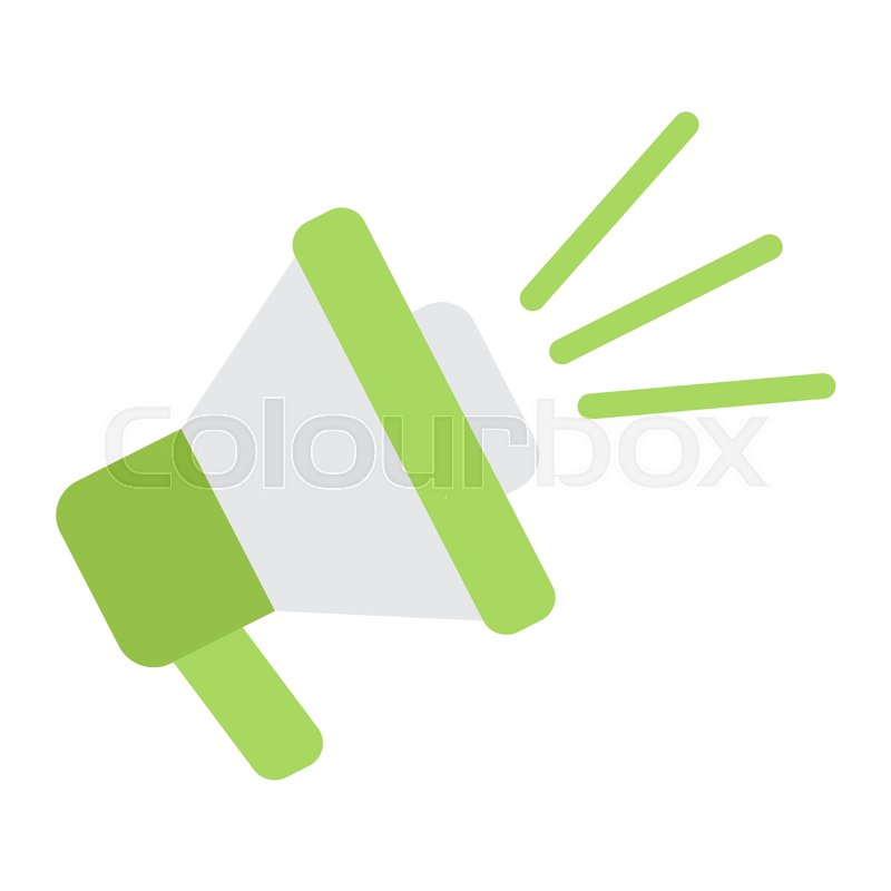 Loudspeaker Flat Icon, Megaphone And Stock Vector Colourbox 800x800 Loudspeaker Flat Icon, Megaphone And Stock Vector Colourbox