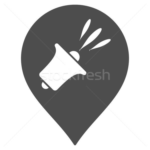 Megaphone Map Marker Flat Icon Vector Illustration Victor 600x600 Megaphone Map Marker Flat Icon Vector Illustration Victor