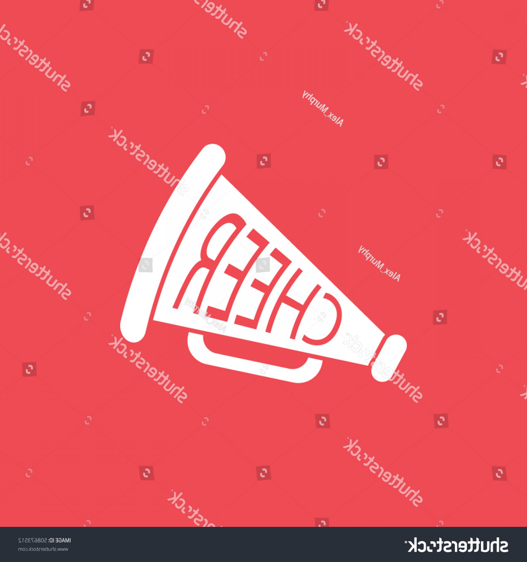 Cheer Megaphone Vector Lamaison 1800x1920 Cheer Megaphone Vector Lamaison