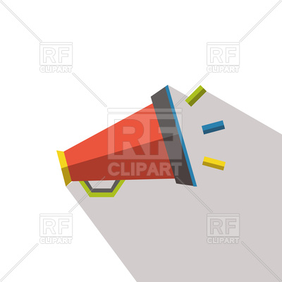 Noisy Megaphone Flat Icon With Long Shadows Speech Isolated Vector 400x400 Noisy Megaphone Flat Icon With Long Shadows Speech Isolated Vector