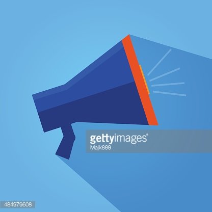 Flat Icon Of Megaphone Premium Clipart 416x416 Flat Icon Of Megaphone Premium Clipart