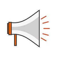200x200 Megaphone Icon Free Vector Art