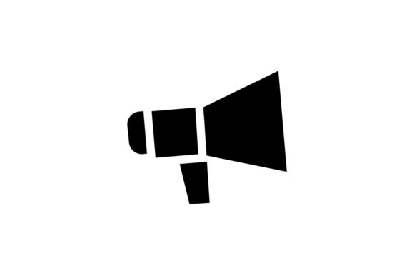 580x386 Megaphone Icon Graphic