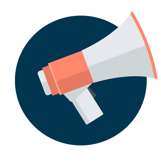 550x550 Megaphone Icon