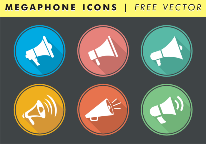 Megaphone Icons Free Vector 700x490 Megaphone Icons Free Vector