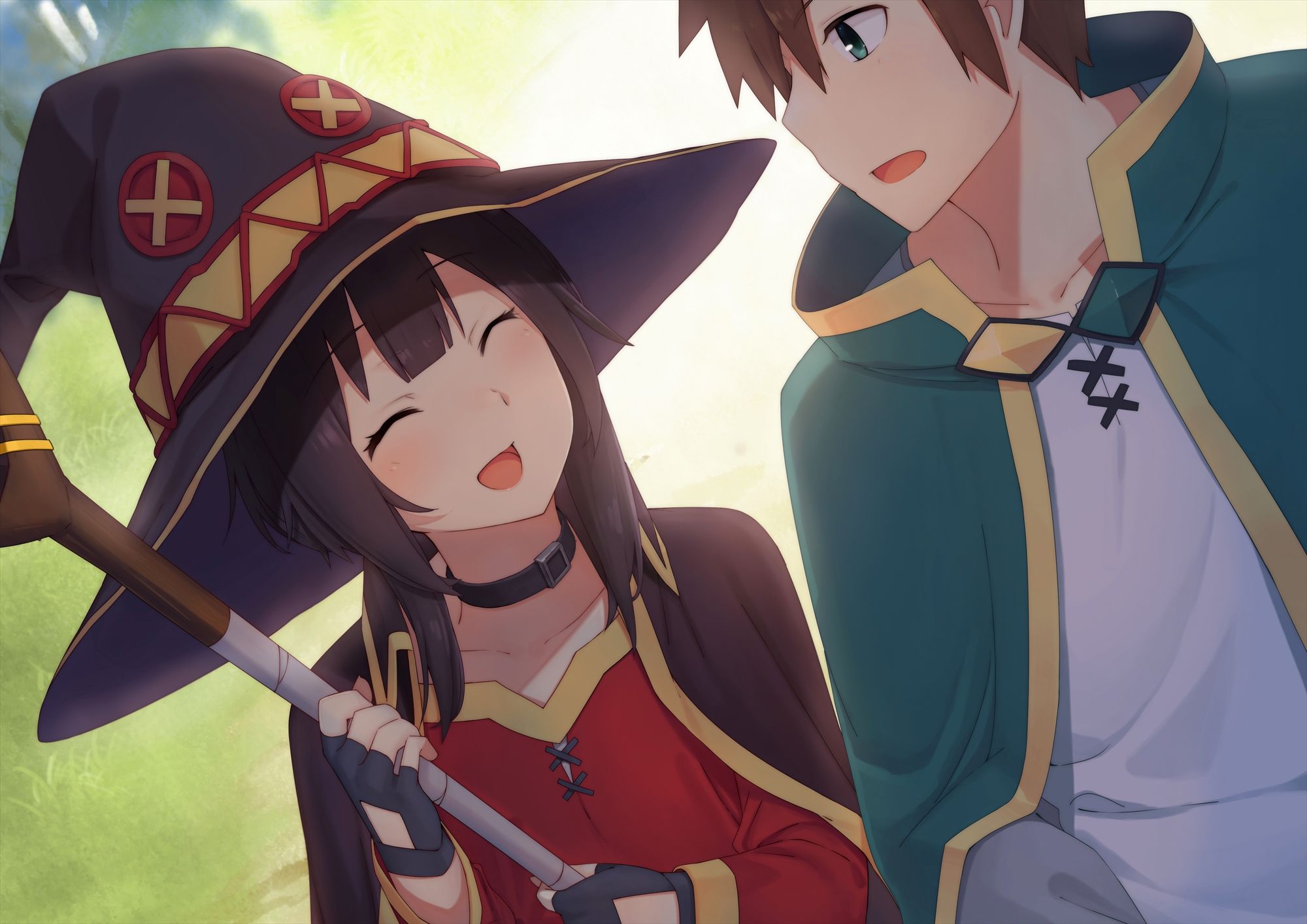 2000x1414 I Like This Couple Konosuba Anime, Anime Japan, Japanese Cartoon