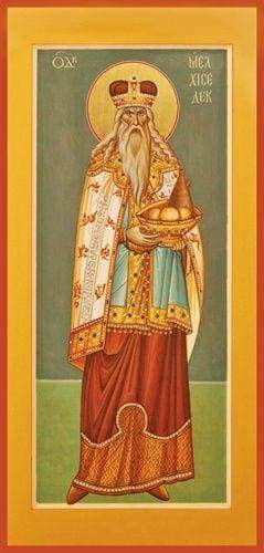 239x500 Orthodox Icon Holy Forefather Melchizadek