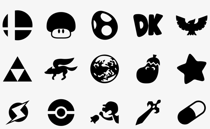 Super Smash Bros Melee Icons 820x502 Super Smash Bros Melee Icons