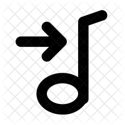 256x256 Melody Icon Of Line Style