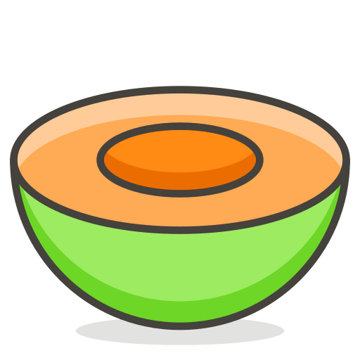 512x512 Melon Icon Free Of Free Vector Emoji