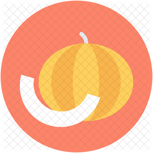 512x512 Melon Icon Of Flat Style