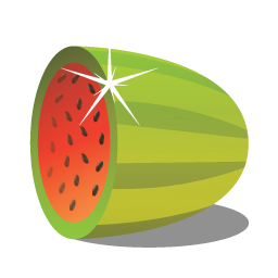 256x256 Melon Icon Cashino Iconset Robin Weatherall
