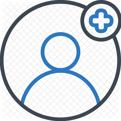 512x512 Add Member Icon Of Line Style